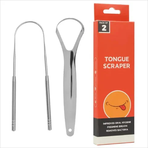 Pack de 2 grattes langues: Nettoyeur de langue